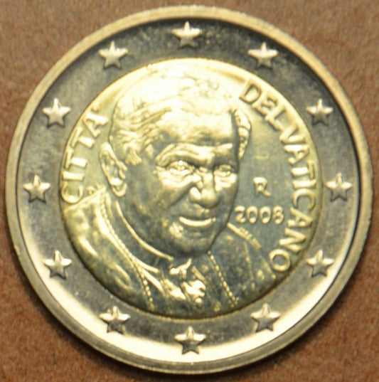 2 Euro Vatikán 2008 Benedikt XVI. (BU)