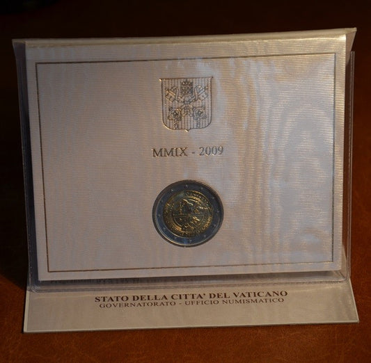 2 Euro Vatikán 2009 - Medzinárodný rok astronómie (BU)