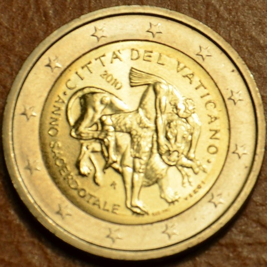 2 Euro Vatikán 2010 - Rok kňazov (BU)