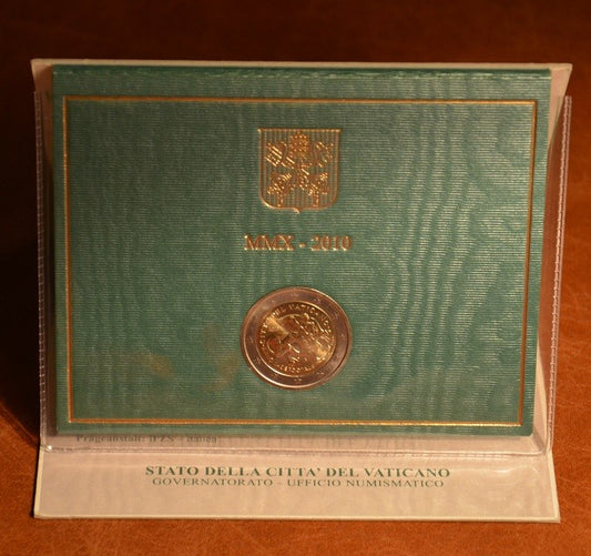 2 Euro Vatikán 2010 - Rok kňazov (BU)