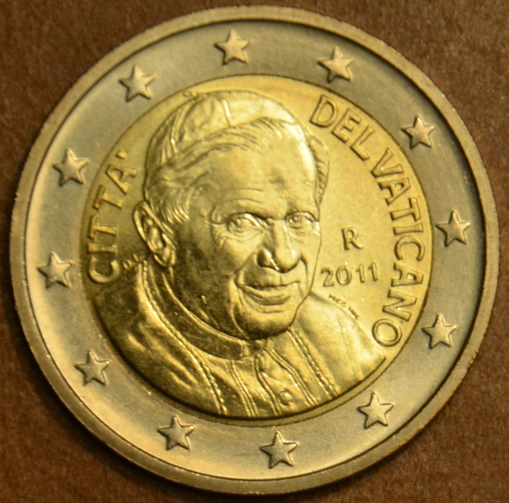 2 Euro Vatikán 2011 Benedikt XVI. (BU)