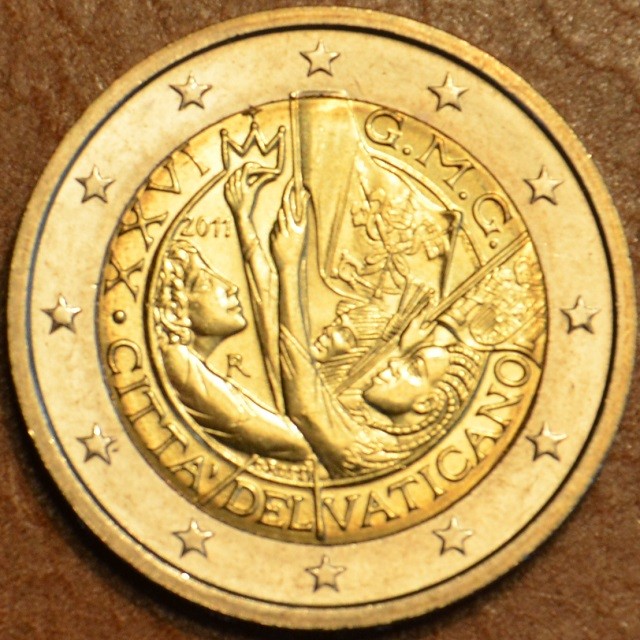 2 Euro Vatikán 2011 - XXVI. svetové stretnutie mládeže v Madride (BU)