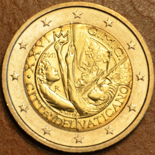 2 Euro Vatikán 2011 - XXVI. svetové stretnutie mládeže v Madride (BU)