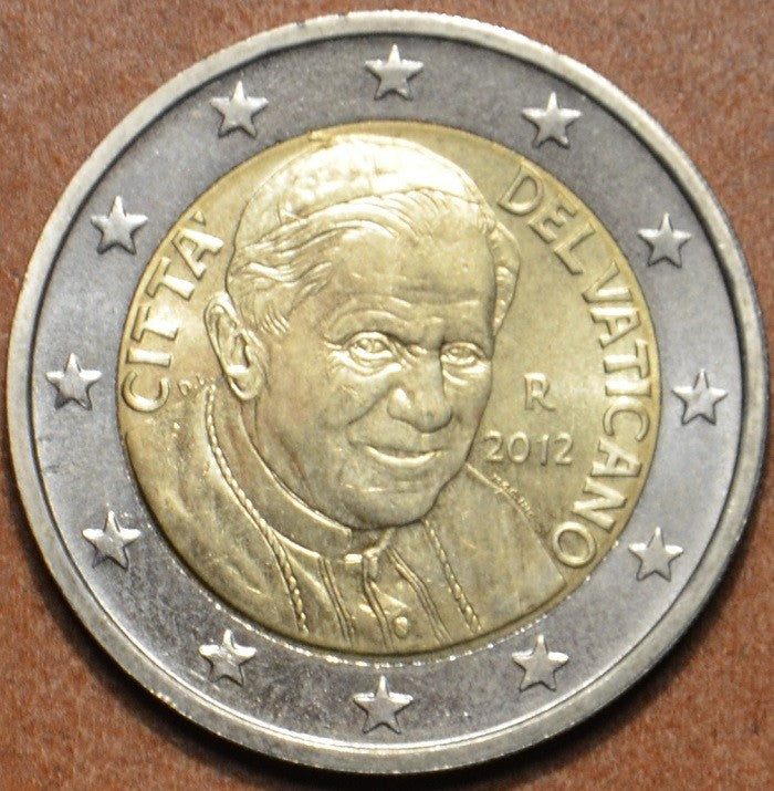 2 Euro Vatikán 2012  - Benedikt XVI. (BU)