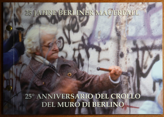 2 Euro Vatikán 2014 - 25. výročie pádu Berlinského múru  (Numisbrief)