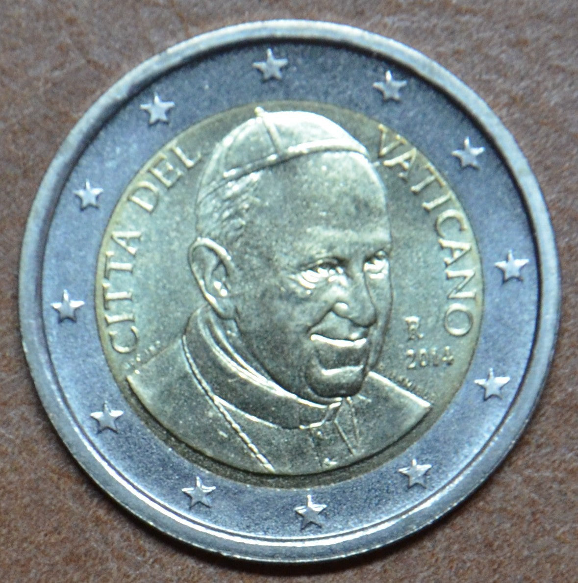 2 Euro Vatikán 2014 (BU)