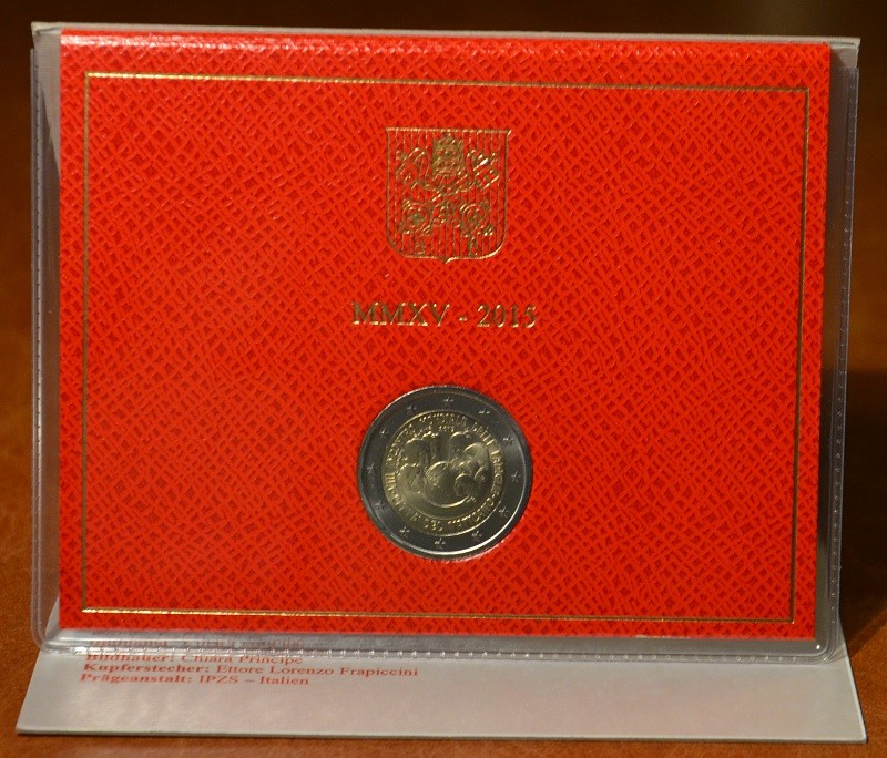 2 Euro Vatikán 2015 - Philadelphia  (BU)