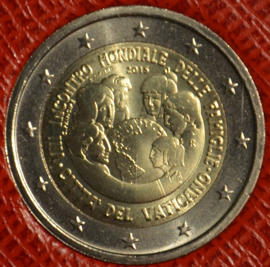 2 Euro Vatikán 2015 - Philadelphia  (BU)