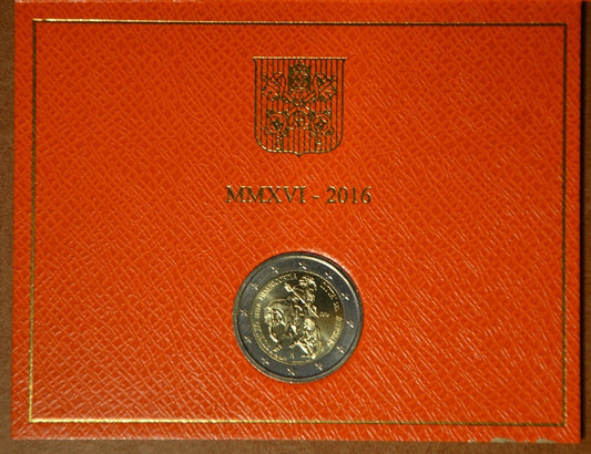 2 Euro Vatikán 2016 - Svätý rok milosrdenstva (BU)
