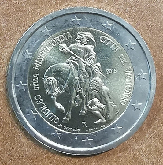 2 Euro Vatikán 2016 - Svätý rok milosrdenstva (UNC bez foldra)