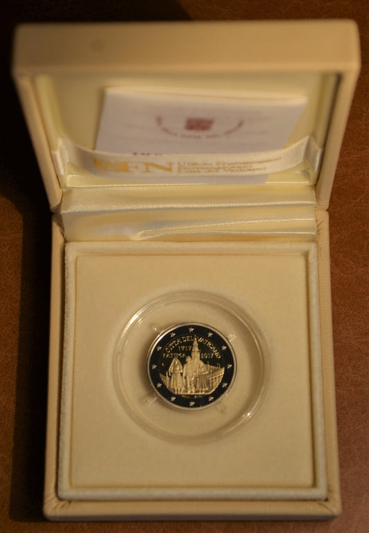 2 Euro Vatikán 2017 - Fatima (Proof)