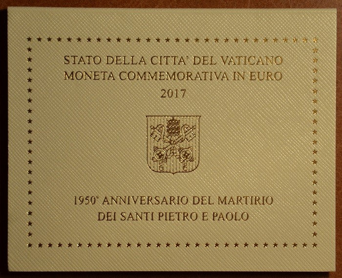 2 Euro Vatikán 2017 - Svätý Peter a Pavol (BU)