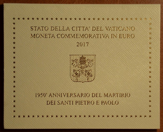 2 Euro Vatikán 2017 - Svätý Peter a Pavol (BU)
