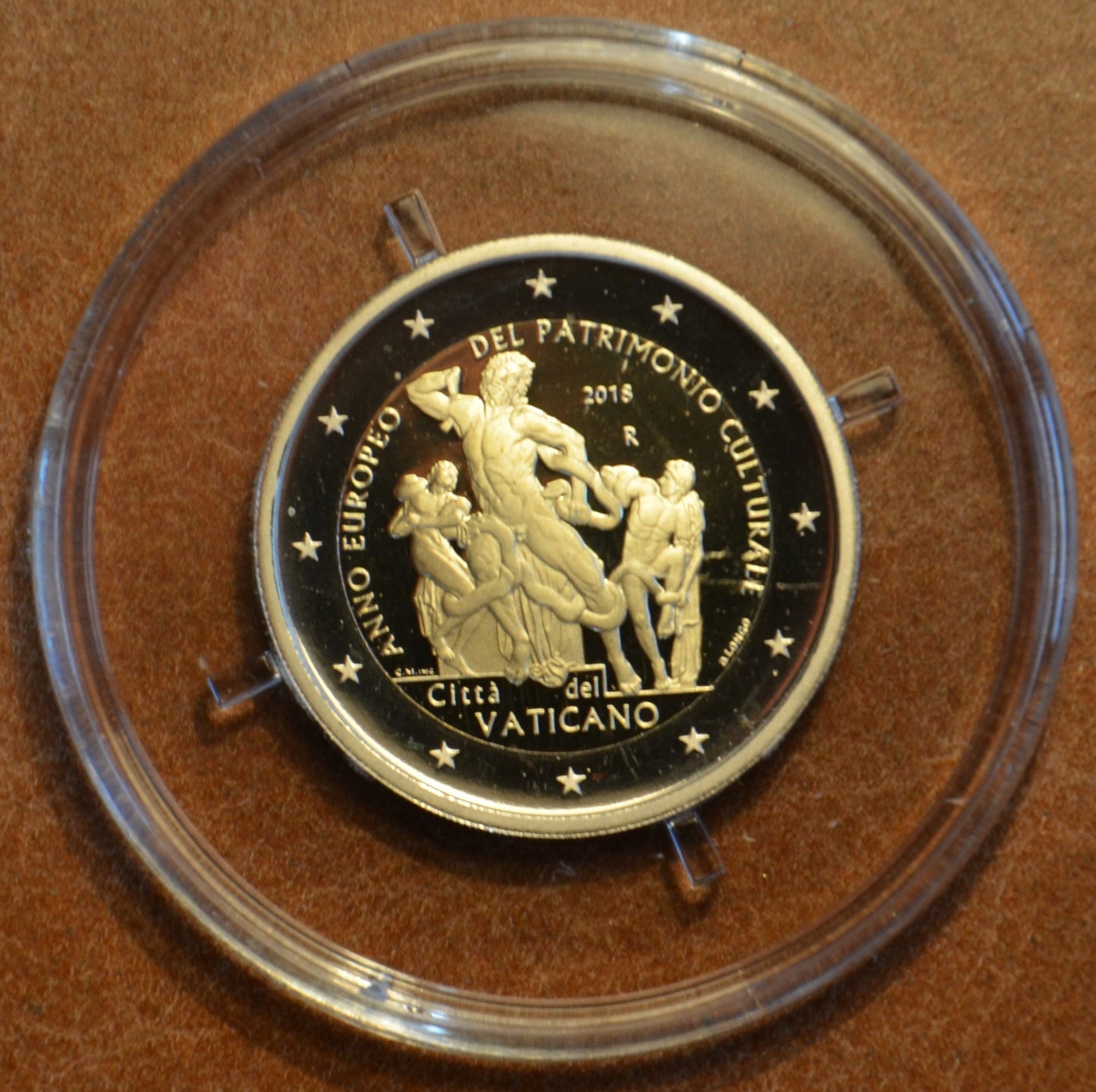 2 Euro Vatikán 2018 - Európsky rok kultúrneho dedičstva (Proof)