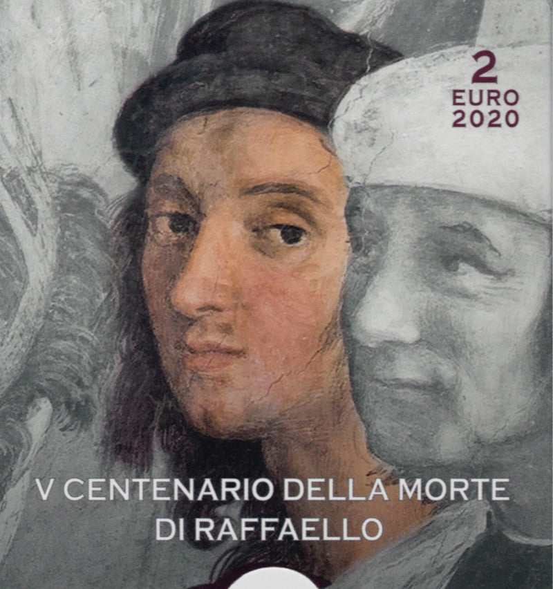 2 Euro Vatikán 2020 - Raffaello Sanzio (Proof)