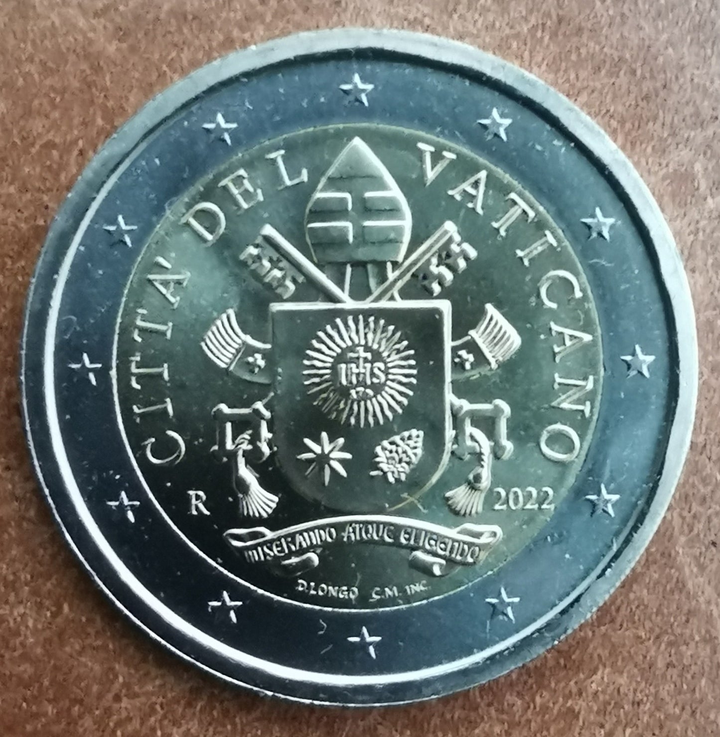2 Euro Vatikán 2022 (BU)