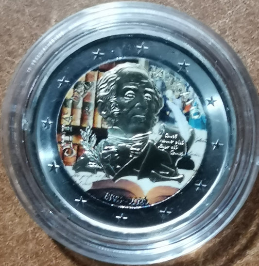 2 Euro Vatikán 2023 - Alessandro Manzoni (farebná UNC)
