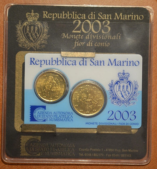 20+50 cent San Marino 2003 (UNC)
