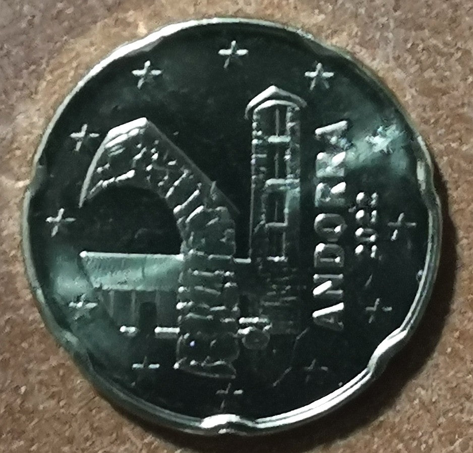20 cent Andorra 2022 (UNC)