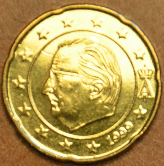 20 cent Belgicko 1999 (UNC)