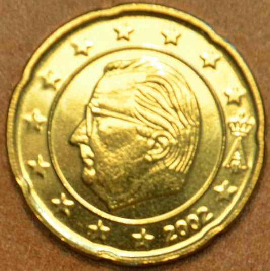 20 cent Belgicko 2002 (UNC)