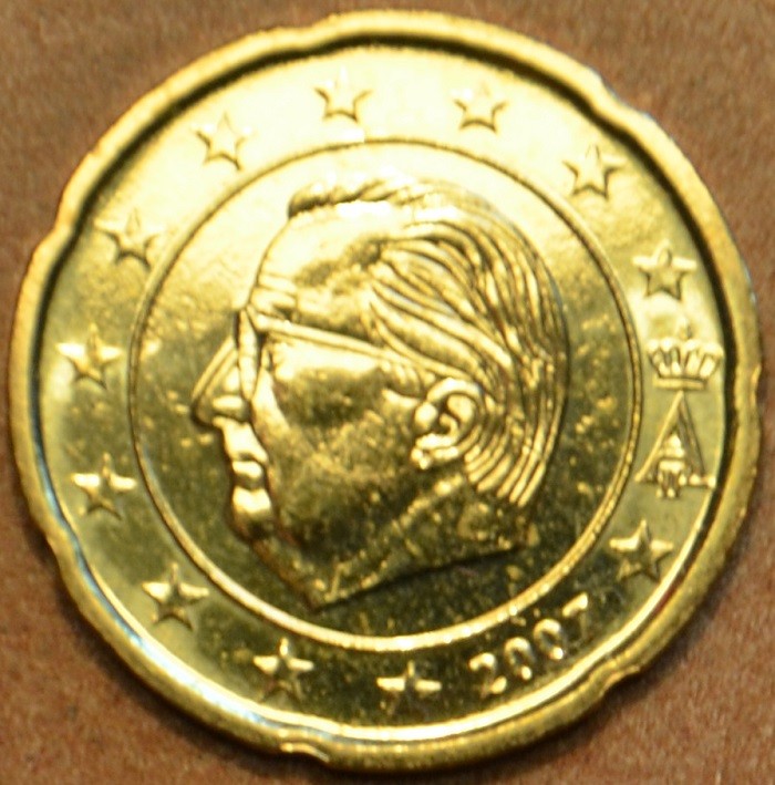 20 cent Belgicko 2007 (UNC)