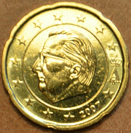 20 cent Belgicko 2007 (UNC)