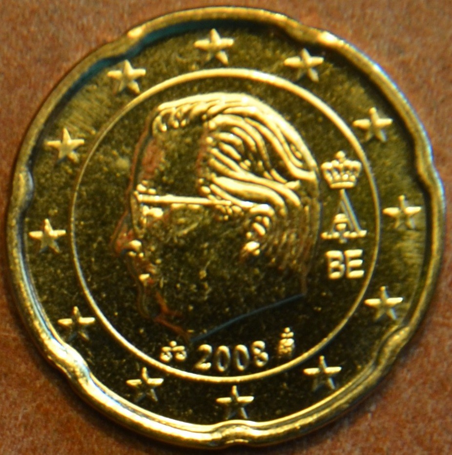 20 cent Belgicko 2008 (UNC)