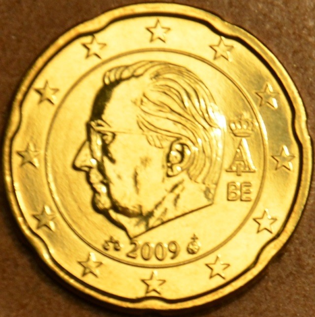 20 cent Belgicko 2009 (BU)