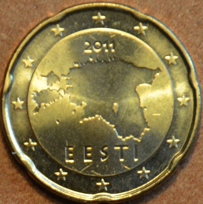 20 cent Estónsko 2011 (UNC)