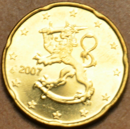20 cent Fínsko 2007 (UNC)