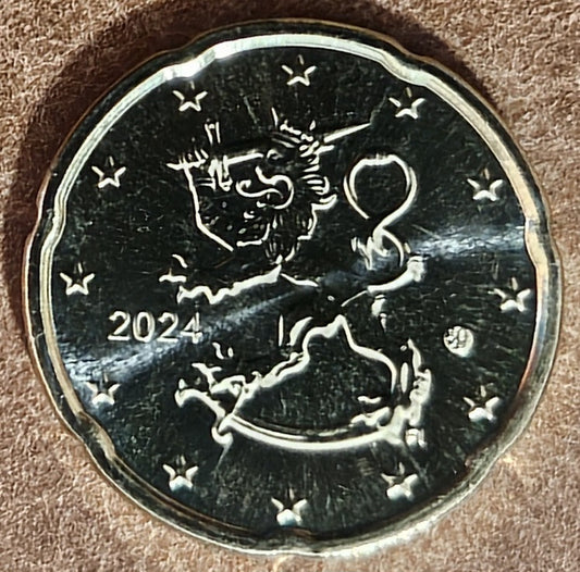 20 cent Fínsko 2024 (UNC)