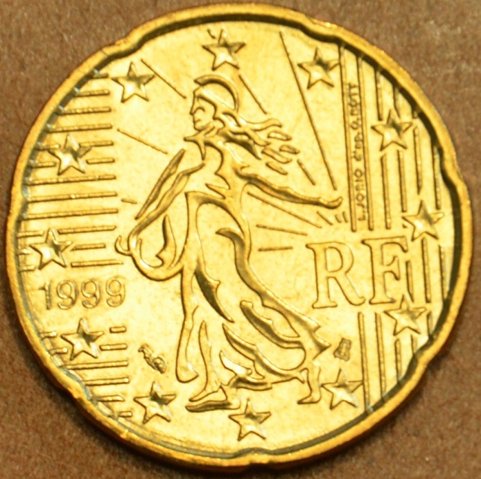 20 cent Francúzsko 1999 (UNC)