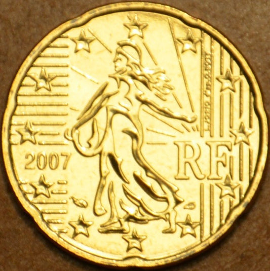 20 cent Francúzsko 2007 (UNC)