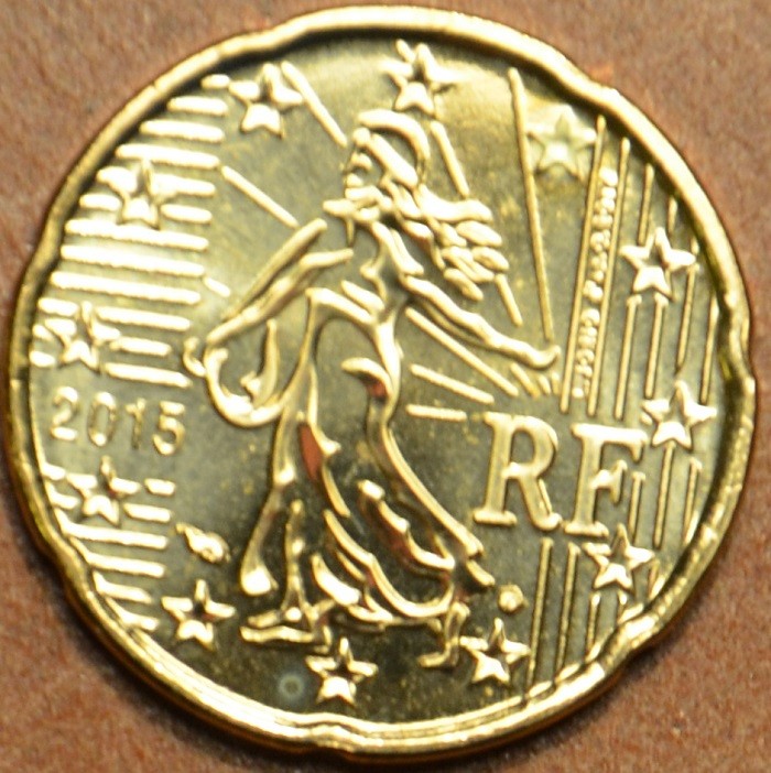20 cent Francúzsko 2015 (UNC)