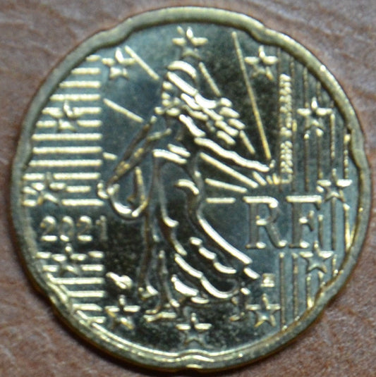 20 cent Francúzsko 2021 (UNC)