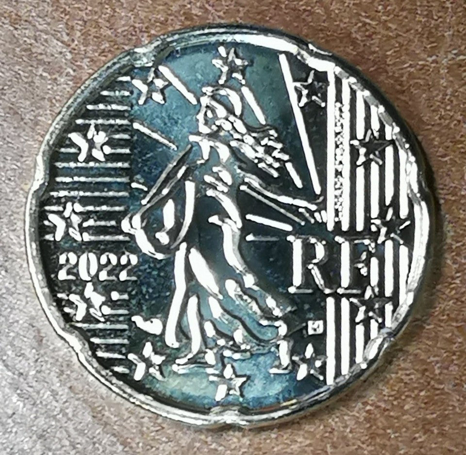 20 cent Francúzsko 2022 (UNC)