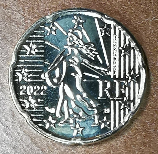 20 cent Francúzsko 2022 (UNC)
