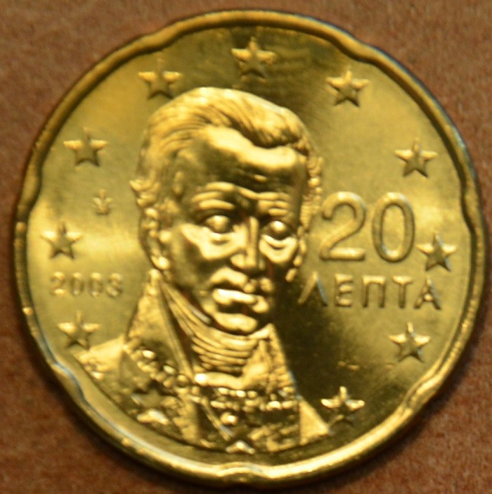 20 cent Grécko 2003 (UNC)