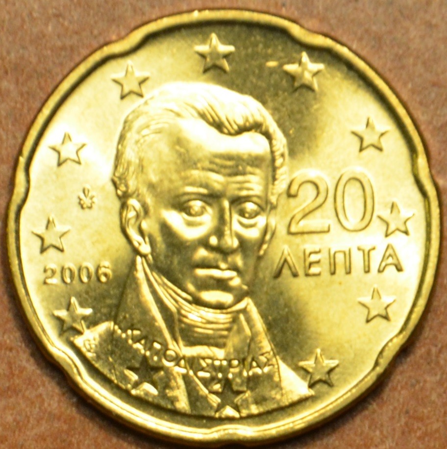 20 cent Grécko 2006 (UNC)