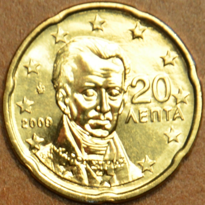 20 cent Grécko 2009 (UNC)