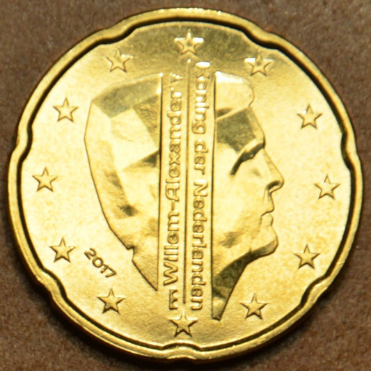 20 cent Holandsko 2017 so značkou most (UNC)