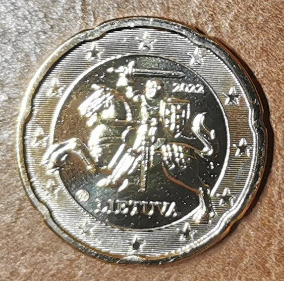 20 cent Litva 2022 (UNC)