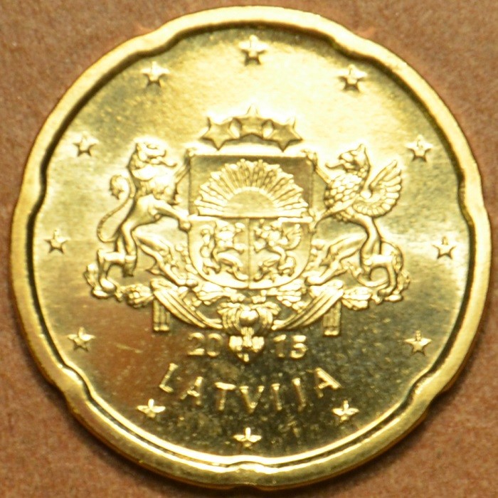 20 cent Lotyšsko 2015 (UNC)