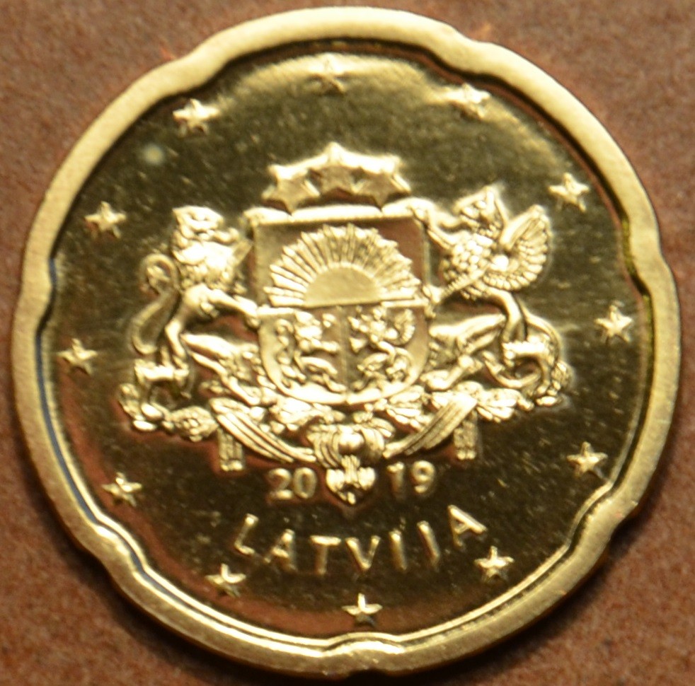 20 cent Lotyšsko 2019 (UNC)