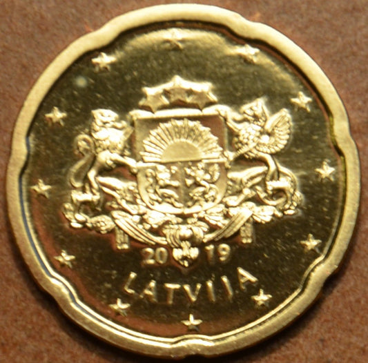 20 cent Lotyšsko 2019 (UNC)