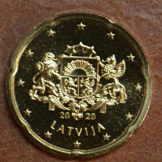 20 cent Lotyšsko 2020 (UNC)