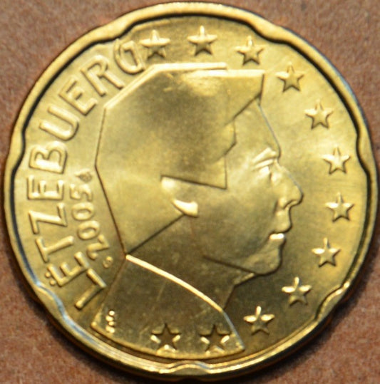 20 cent Luxembursko 2005 (UNC)