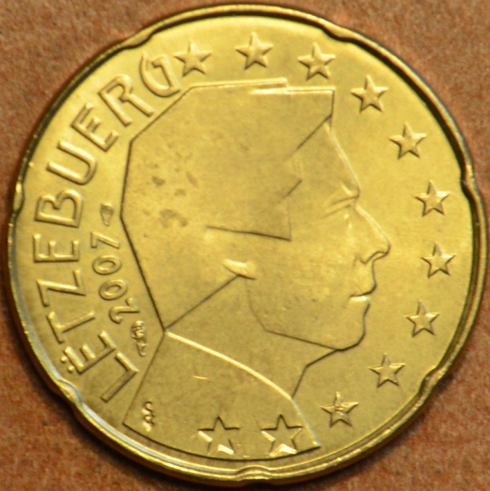 20 cent Luxembursko 2007 (UNC)