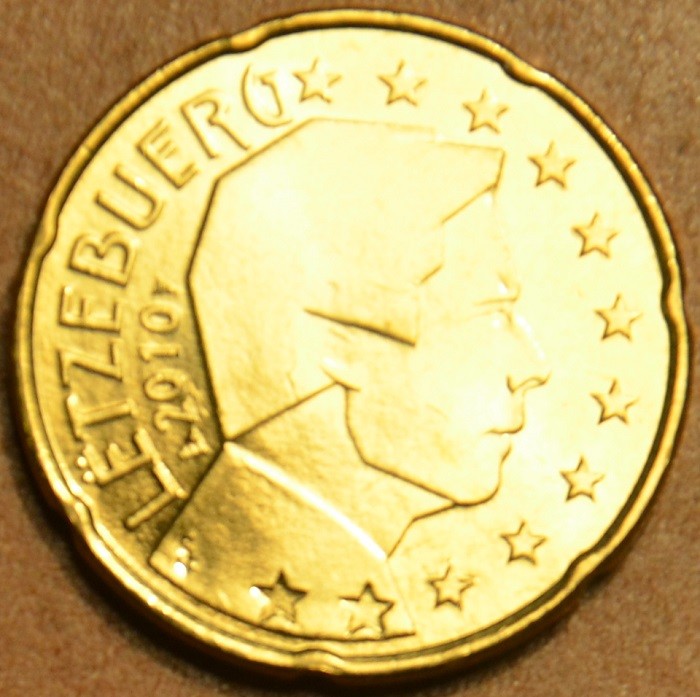 20 cent Luxembursko 2010 (UNC)